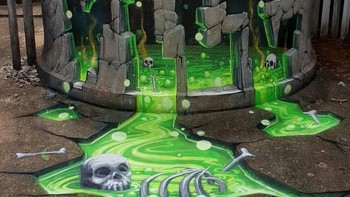 Alat yang sering digunakan saat ini biasanya yaitu cat semprot kaleng.  (Foto: Rodrigo Miguel)