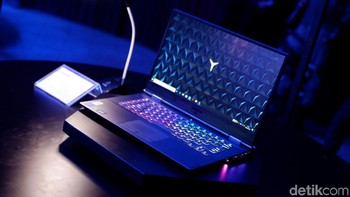 Ini adalah Lenovo Legion Y740. Foto: Adi Fida Rahman/detikINET