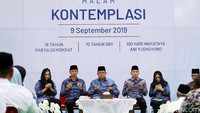 Usai melakukan tahlilan, di malam harinya pada pukul 19.00 WIB SBY akan melanjutkan acara dengn dengan pidato kontemplasi.