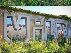 Keren! Kumpulan Bangunan Disulap bagaikan Lukisan Transparan