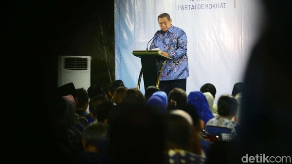 Momen SBY Sampaikan Pidato Kontemplasi