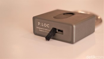 P.LOC ini didesain di Indonesia, tapi pembuatannya di China. Foto: Adi Fida Rahman/detikINET