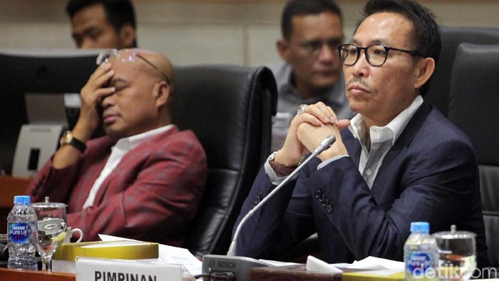 Komisi III DPR RI menggelar rapat dengar pendapat umum (RDPU) dengan Panitia Seleksi Calon Pimpinan (Pansel Capim) KPK di Kompleks Parlemen, Senayan, Jakarta, Senin (9/9/2019). Agenda rapat membahas hasil seleksi capim KPK periode 2019-2023.