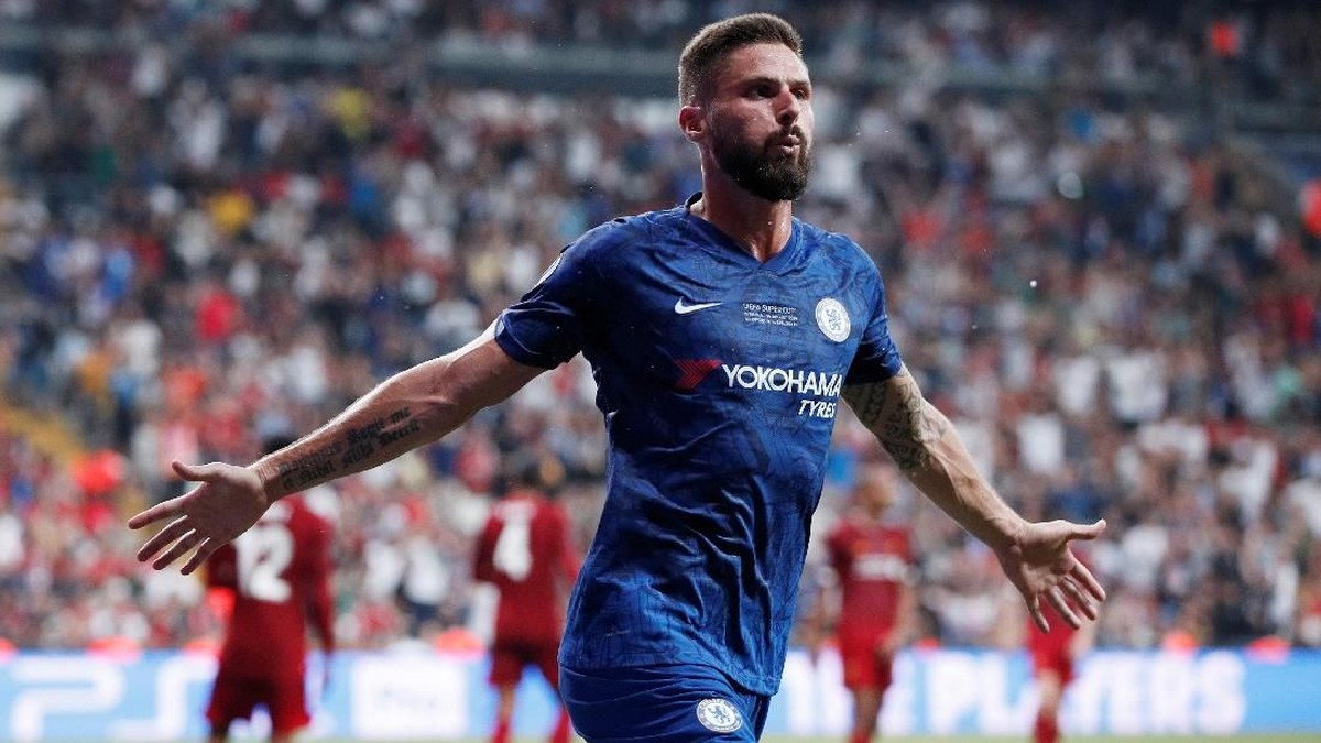 Olivier Giroud dikabarkan sudah mencapai kesepakatan secara personal dengan Inter Milan (Foto: John Sibley/Action Images via Reuters)