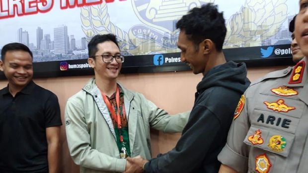 Pemotor galak dan pejalan kaki dipertemukan di Polres Jakpus