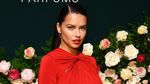 Sexy In Red! Penampilan Adriana Lima dengan Dress Ketat