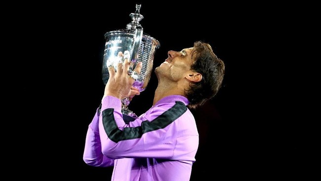 Nadal Sudah Koleksi 19 Gelar Grand Slam, Dekati Rekor Federer