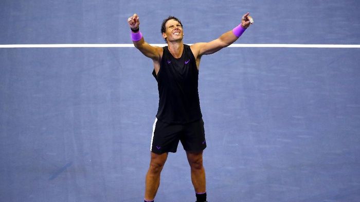 Rafael Nadal juara AS Terbuka 2019. (Foto: Clive Brunskill/Getty Images) Rafael Nadal juara AS Terbuka 2019. (Foto: Clive Brunskill/Getty Images)