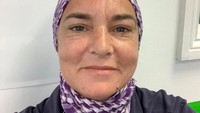 Sinead OConnor atau Shuhada Shadaqat kini telah memeluk agama islam lebih dari satu tahun. Dok. Twitter