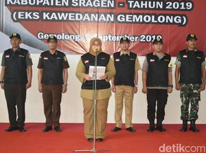 Bupati Sragen Kesal, Ada Cakades Pinjam Duit kepadanya untuk Beli Suara