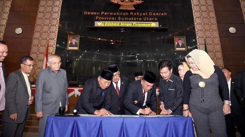 DPRD Sumut Setujui R-APBD 2020 Rp 12,4 Triliun
