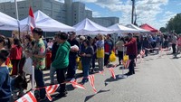 Somersworth Indonesian Festival (SIF) merupakan acara berisi sejumlah budaya Indonesia. Dibuka dengan parade Nusantara, penampilan angklung bahkan sejumlah makanan khas Indonesia (dok KBRI Washington DC)