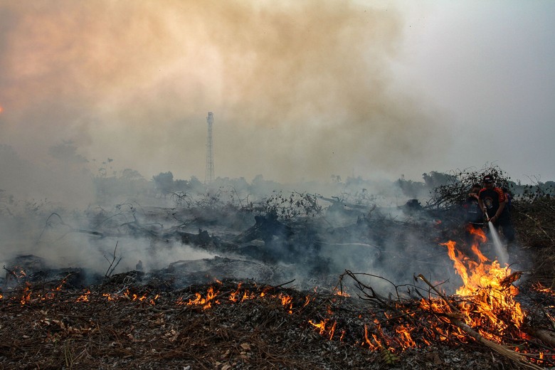 Pertamina Kucurkan Dana Rp 625 Juta Atasi Kebakaran di Riau Pertamina Kucurkan Dana Rp 625 Juta Atasi Kebakaran di Riau
