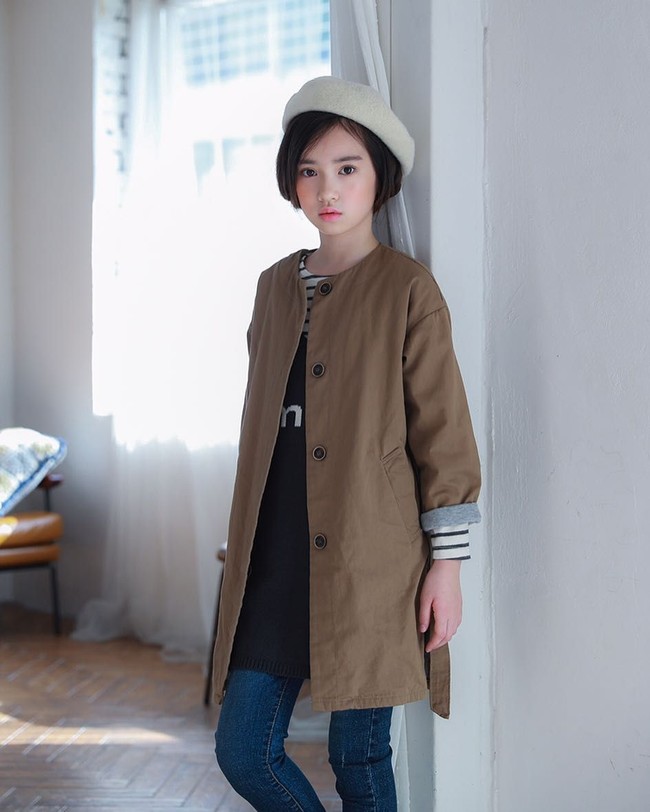 Jung Won Hee merupakan model cilik yang namanya disebut-sebut menjadi incaran perusahaan hiburan Korea Selatan sebagai visual idol generasi mendatang. Foto: Instagram