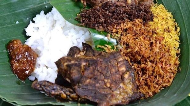 nasi krawu untuk sarapan