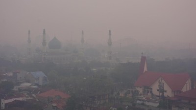 Kabut Asap Selimuti Wilayah Sumatera dan Kalimantan