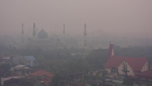 Kabut Asap Selimuti Wilayah Sumatera dan Kalimantan