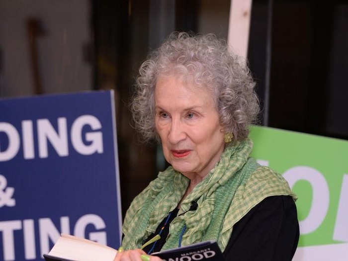 LONDON, ENGLAND - SEPTEMBER 09: Margaret Attwood at the Launch of her new book Testaments in Waterstones Piccadilly on September 09, 2019 in London, England. (Photo by Eamonn M. McCormack/Getty Images)