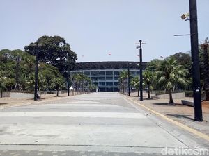 6 Jam Menuju Kick-off Indonesia Vs Thailand, GBK Masih Sepi