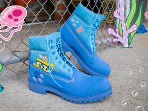 Timberland Rilis Boots Tema SpongeBob SquarePants