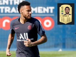 Terlepas dari masalah indisipliner dan serangkaian cedera, Neymar masih jadi pesepakbola terbaik saat ini. FIFA 20 memberinya rating 92 sebagai sayap kiri (ist.)