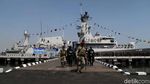 Defile Pasukan Meriahkan HUT TNI AL Ke-74