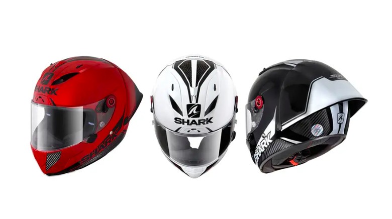 Helm Shark Edisi 30 tahun Foto: Pool (MCN) Helm Shark Edisi 30 tahun Foto: Pool (MCN)