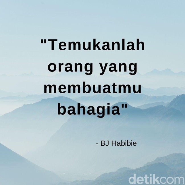 Temukanlah orang yang membuatmu bahagia. Foto: dok. detikcom