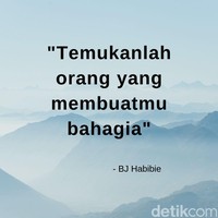 Temukanlah orang yang membuatmu bahagia. Foto: dok. detikcom
