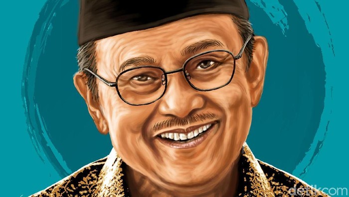 BJ Habibie wafat pada usia 83 tahun (Edi Wahyono/detikcom)