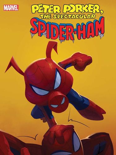 Spider-Ham Akhirnya Punya Komik Solo, Begini Bocoran Sampulnya!