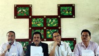 Paguyuban Eksponen Ormas Try Karya Golkar terdiri dari SOKSI, Kosgoro 57 dan Ormas MKGR.