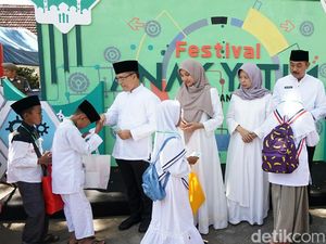 1.000 Anak Banyuwangi Bergembira di Festival Anak Yatim