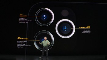 Sementara itu, sejumlah pengamat gadget menilai tiga kamera yang digunakan iPhone 11 Pro dan iPhone 11 Pro Max punya daya tarik tersendiri. Foto: Screenshot YouTube