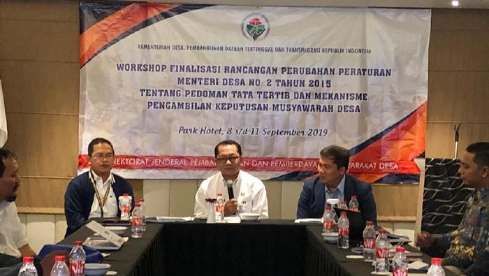 Kemendes Godok Revisi Permendes soal Keputusan Musyawarah Desa