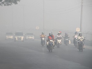 Pak Jokowi Tolong, Kabut Asap Bisa Bikin Ekonomi RI Batuk-batuk