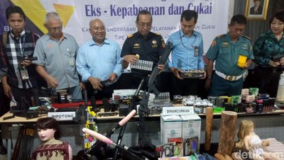 Airsoft Gun Hingga Sex Toy Ilegal Dimusnahkan