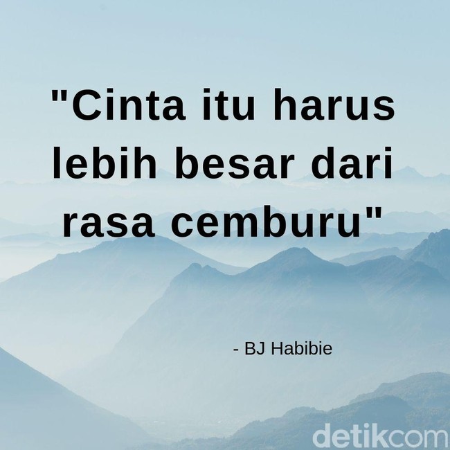Cinta itu harus lebih besar dari rasa cemburu. Foto: dok. detikcom