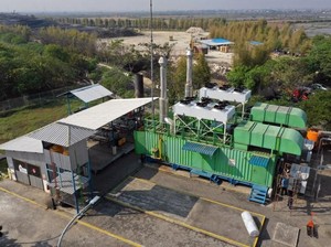 Sampah di Surabaya Diolah Jadi Energi Listrik di TPA Benowo