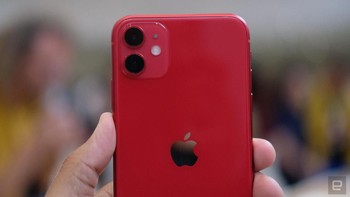 Ini versi PRODUCT (RED). Foto: Chris Velazco/Engadget