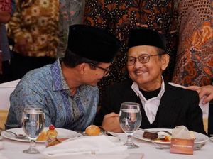 Sandiaga Berduka BJ Habibie Meninggal: Semoga Allah Berikan Tempat Terbaik