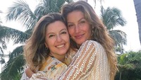 Supermodel Gisele Bundchen memiliki kembaran yakni Patricia Bundchen yang tak kalah cantik darinya. Dok. Instagram/gisele