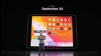 iPad generasi 7 mulai dilempar di pasaran 30 September mendatang. Foto: Apple