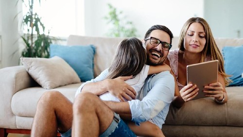 Burnout, exhausted pregnant businesswoman in the office