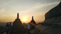 Candi Borobudur di Yogyakarta.