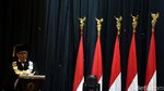 Yasonna Laoly Dikukuhkan Jadi Guru Besar PTIK
