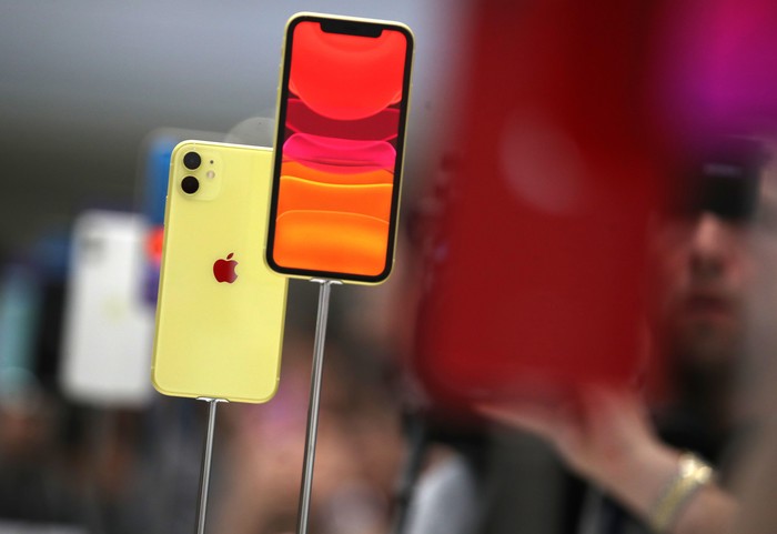 iPhone 11. Foto: Justin Sullivan/Getty Images iPhone 11. Foto: Justin Sullivan/Getty Images