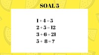 Ini yang pernah populer, yaitu teka teki matematika 1+4=5, masih ingat? (Foto: detikHealth)