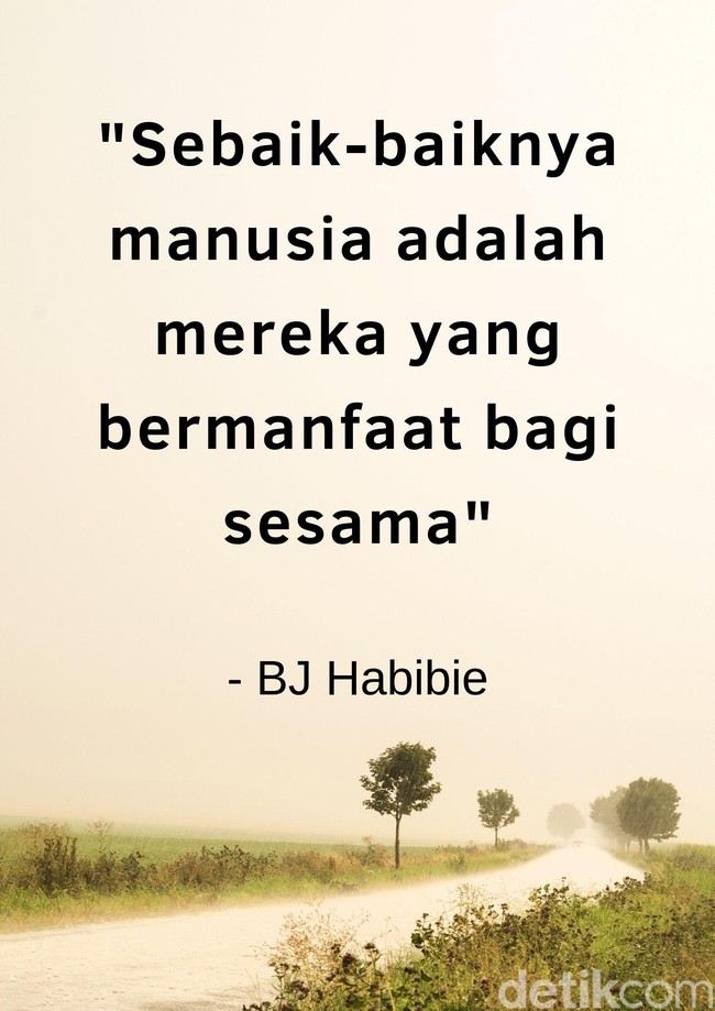 Sebaik-baiknya manusia adalah mereka yang bermanfaat bagi sesama. Foto: dok. detikcom