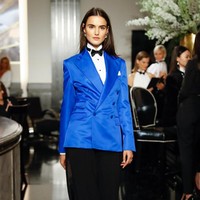 Desainer Ralph Lauren menghadirkan koleksi busananya pada gelaran New York Fashion Week Spring 2020 di William and Wall, The Manhattan Yacht Club, New York. Sabtu, 7 September 2019. [Photo by JP Yim/Getty Images]